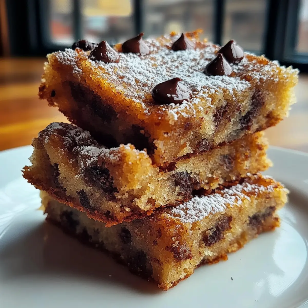 Chocolate Chip Banana Bars