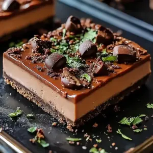 Chocolate Mousse Brownies