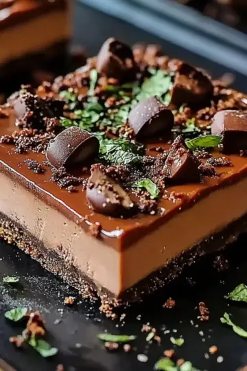 Chocolate Mousse Brownies