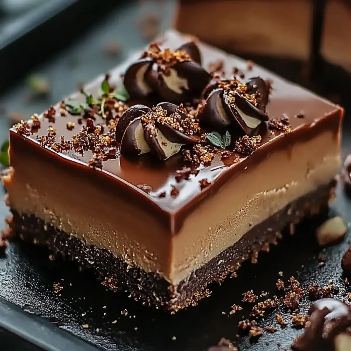 Chocolate Mousse Brownies