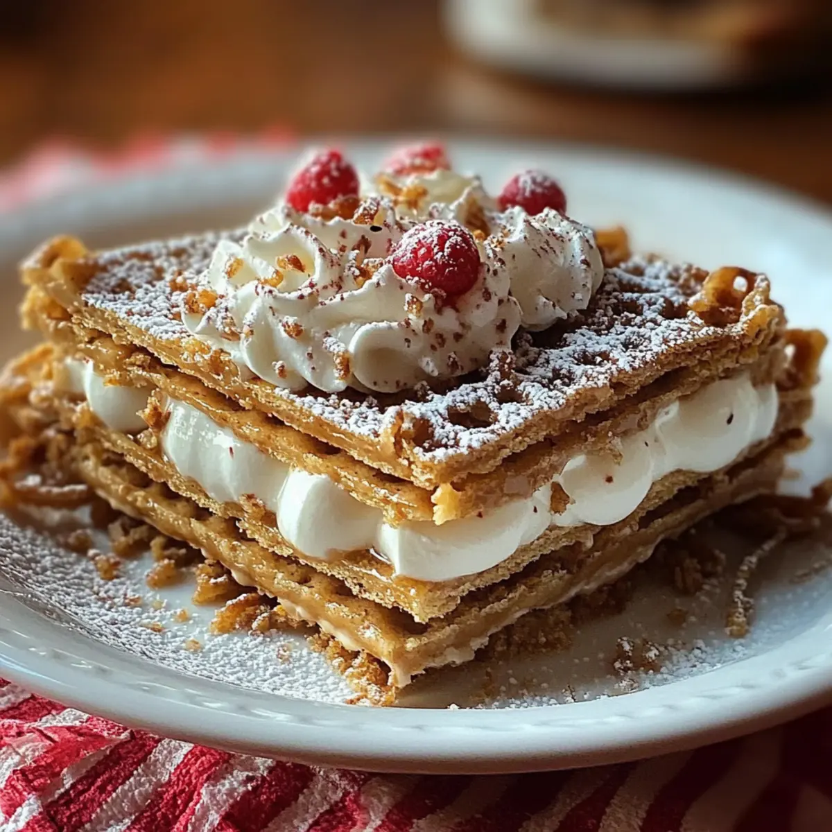 Christmas Cookie Lasagna