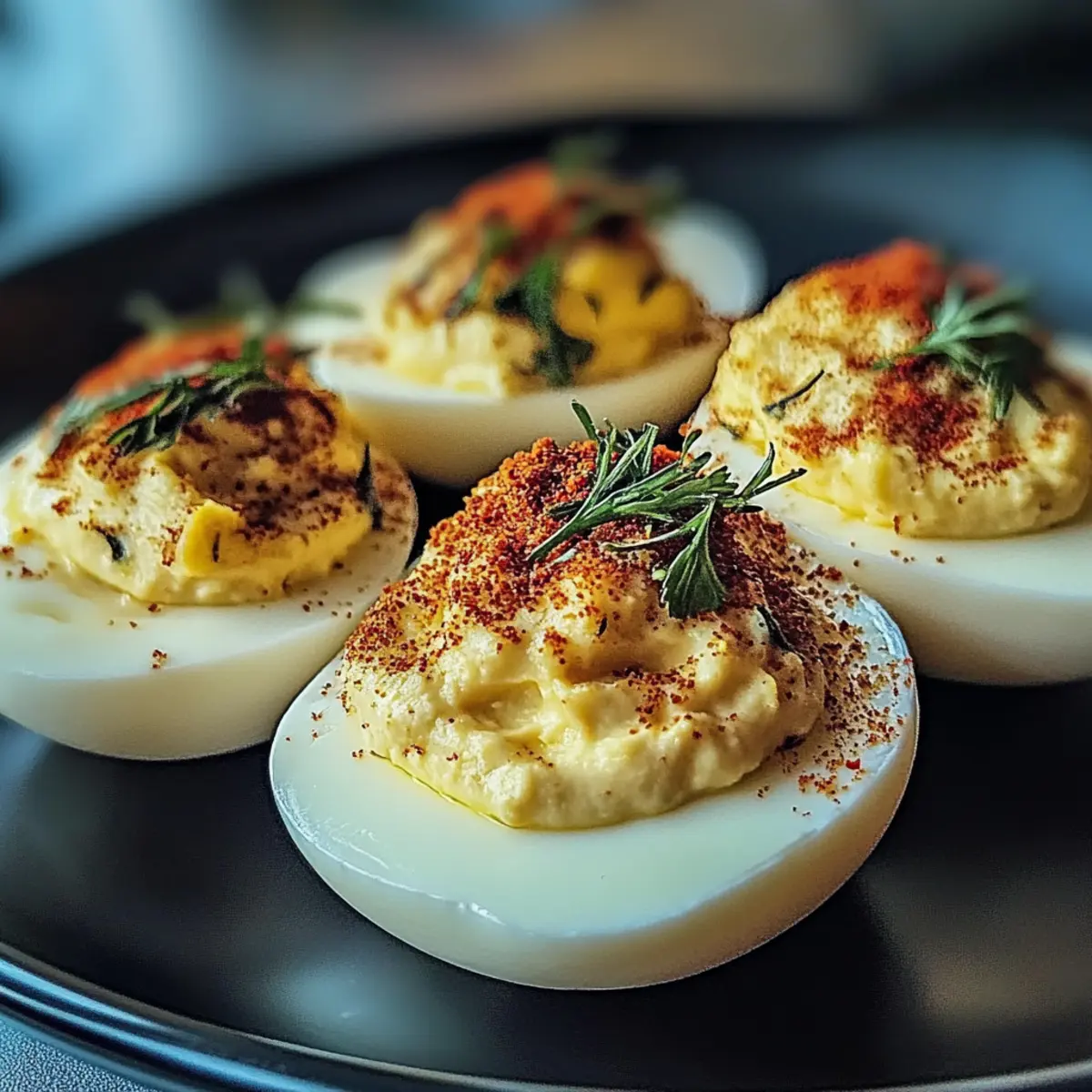Christmas Deviled Eggs