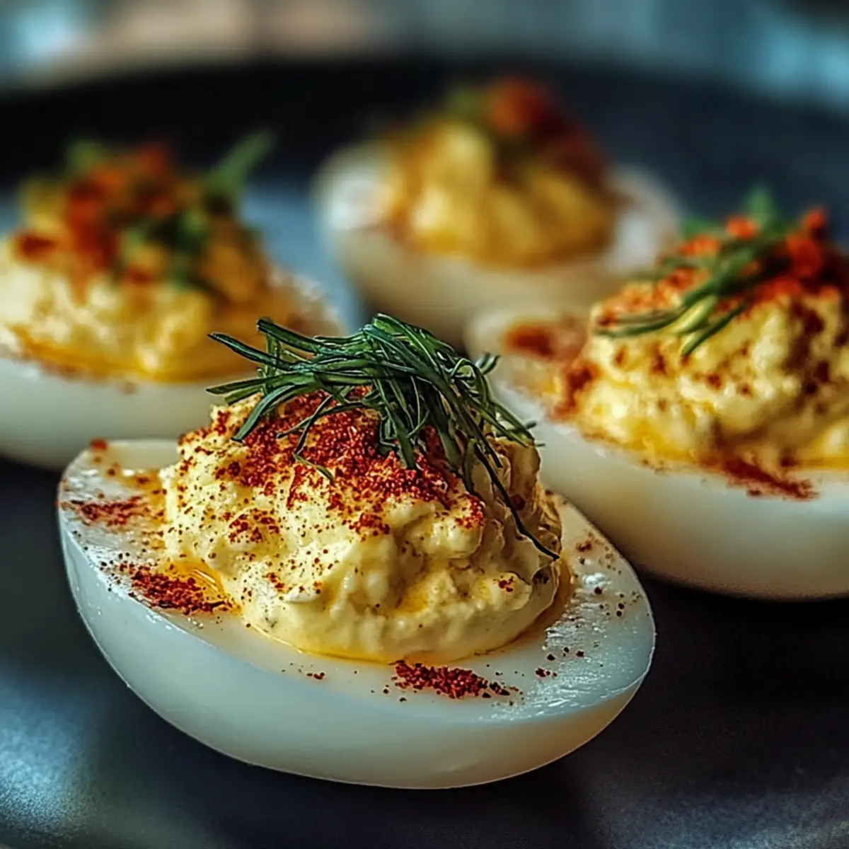 Christmas Deviled Eggs