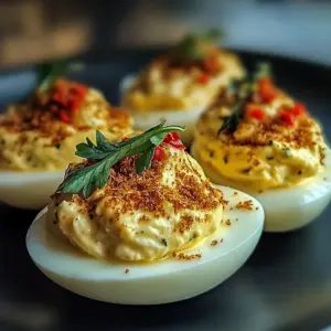 Christmas Deviled Eggs