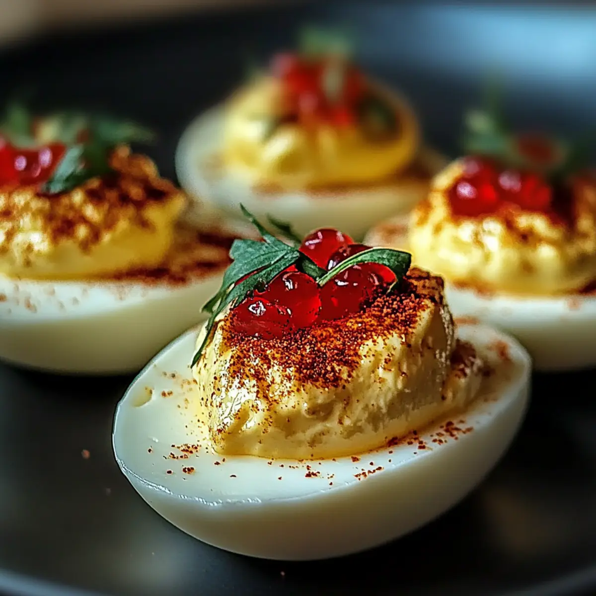 Christmas Deviled Eggs