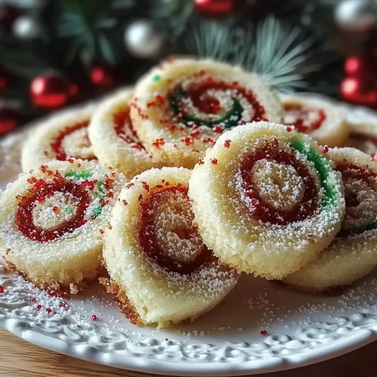 Christmas Pinwheel Cookies