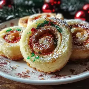 Christmas Pinwheel Cookies
