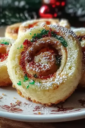 Christmas Pinwheel Cookies