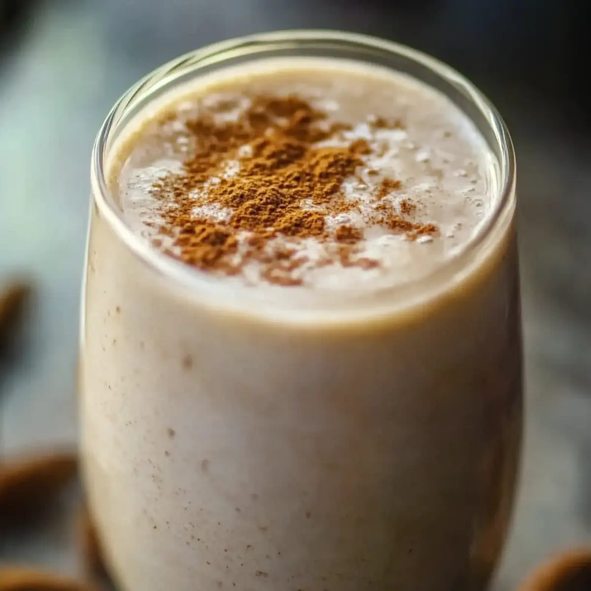Cinnamon Roll Protein Shake