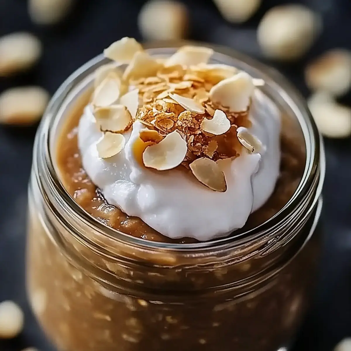 Coconut Cream Pie Overnight Oats