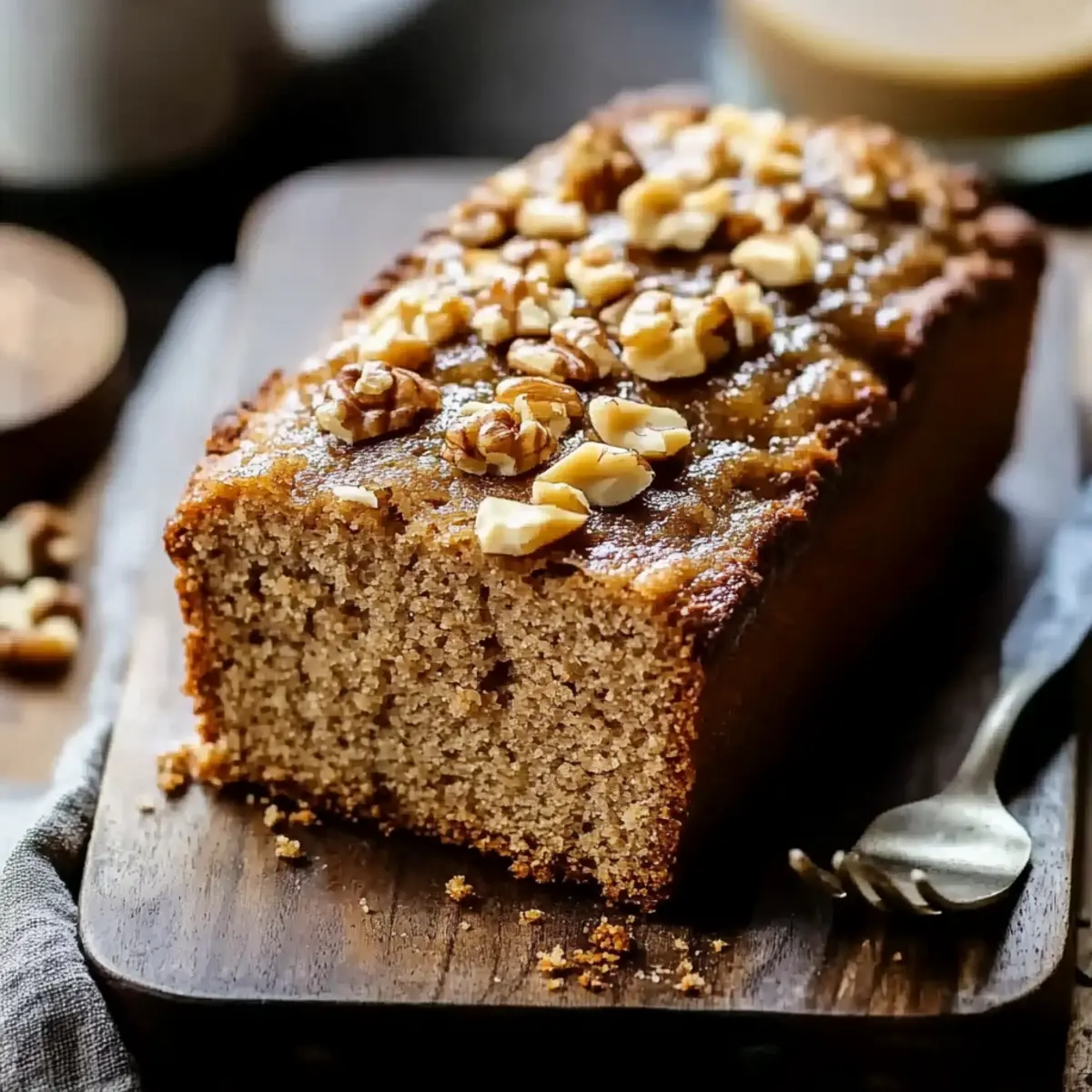 Coffee And Walnut Loaf