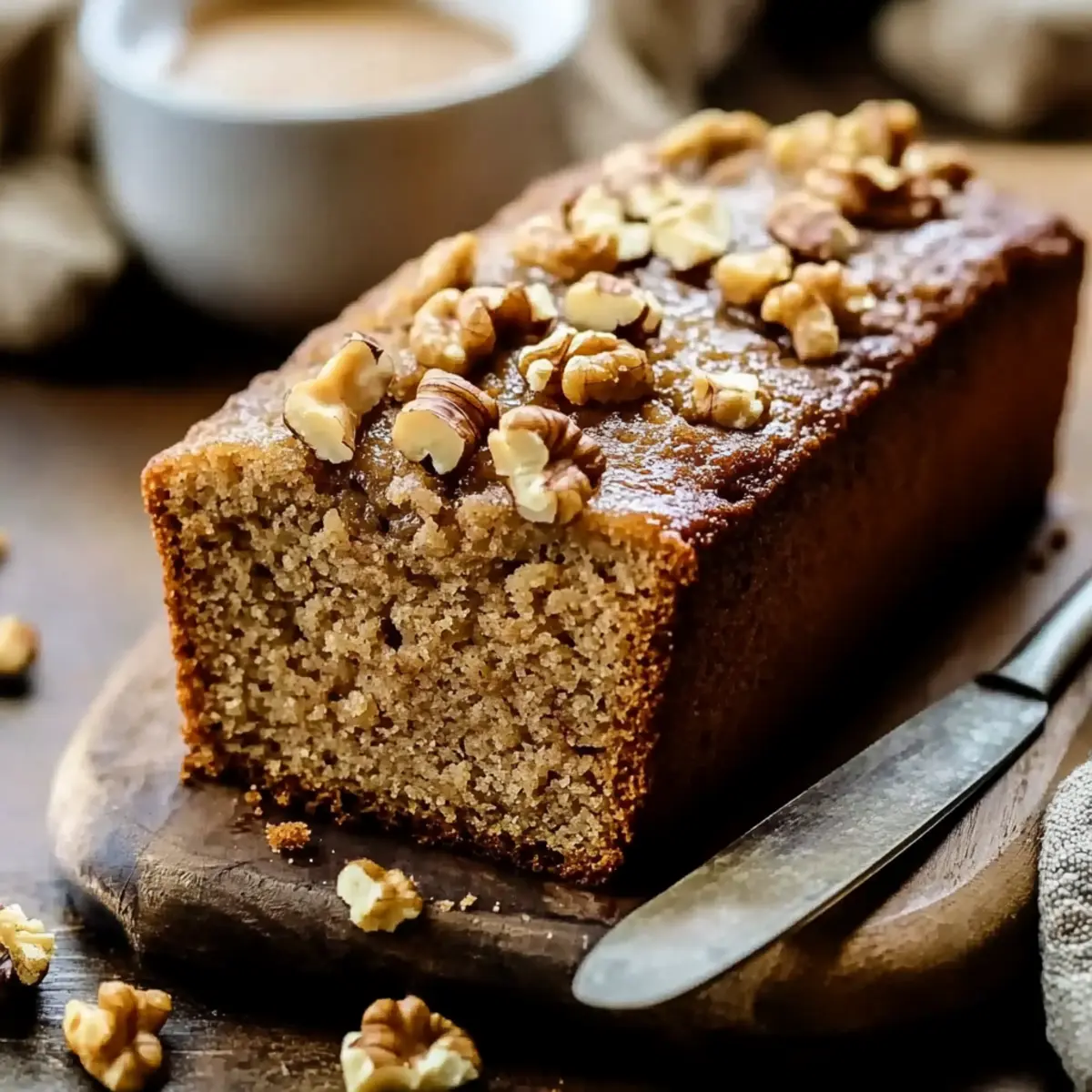 Coffee And Walnut Loaf