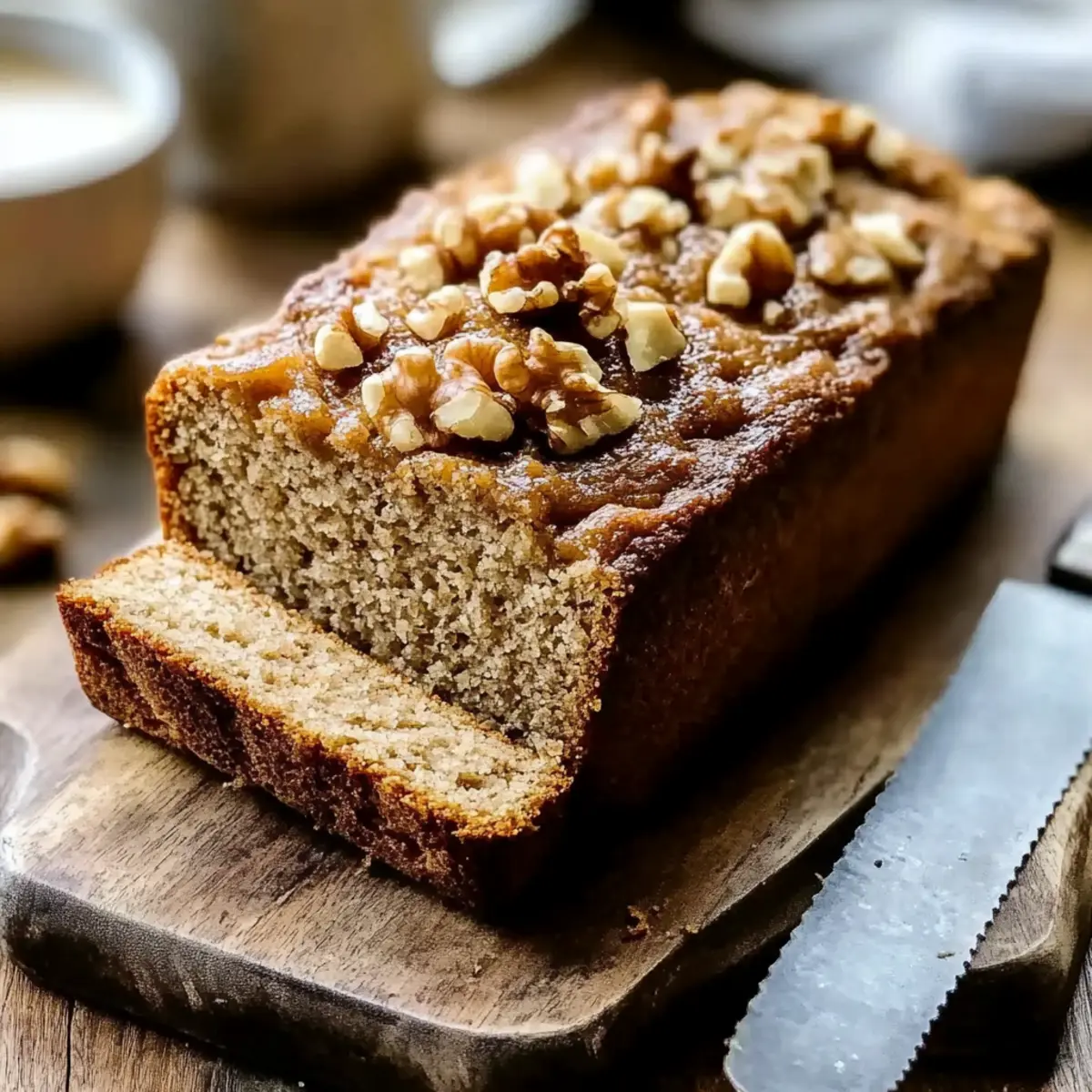 Coffee And Walnut Loaf