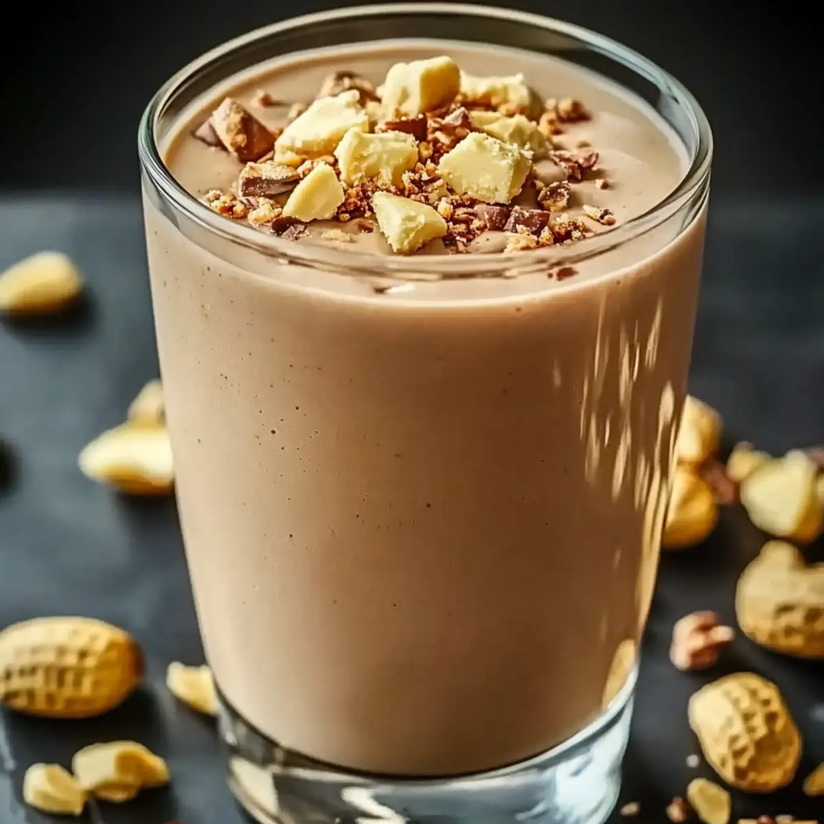 Cottage Cheese Peanut Butter Smoothie