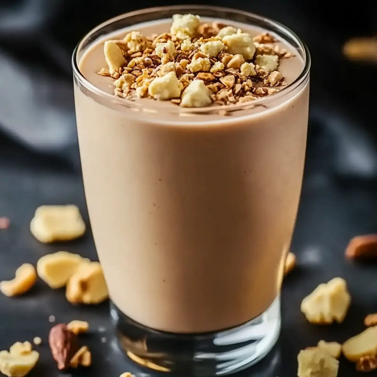 Cottage Cheese Peanut Butter Smoothie
