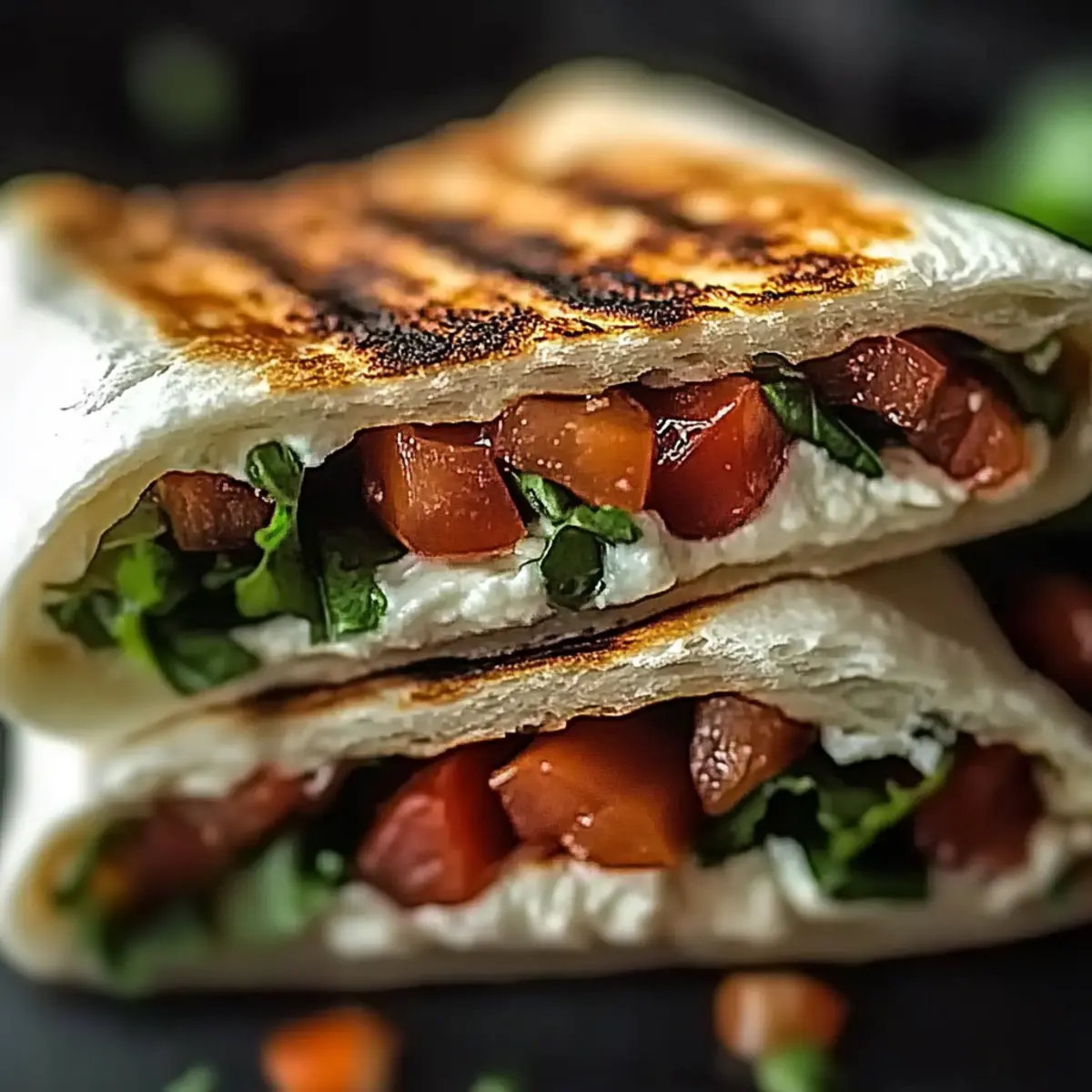 Cottage Cheese Wraps