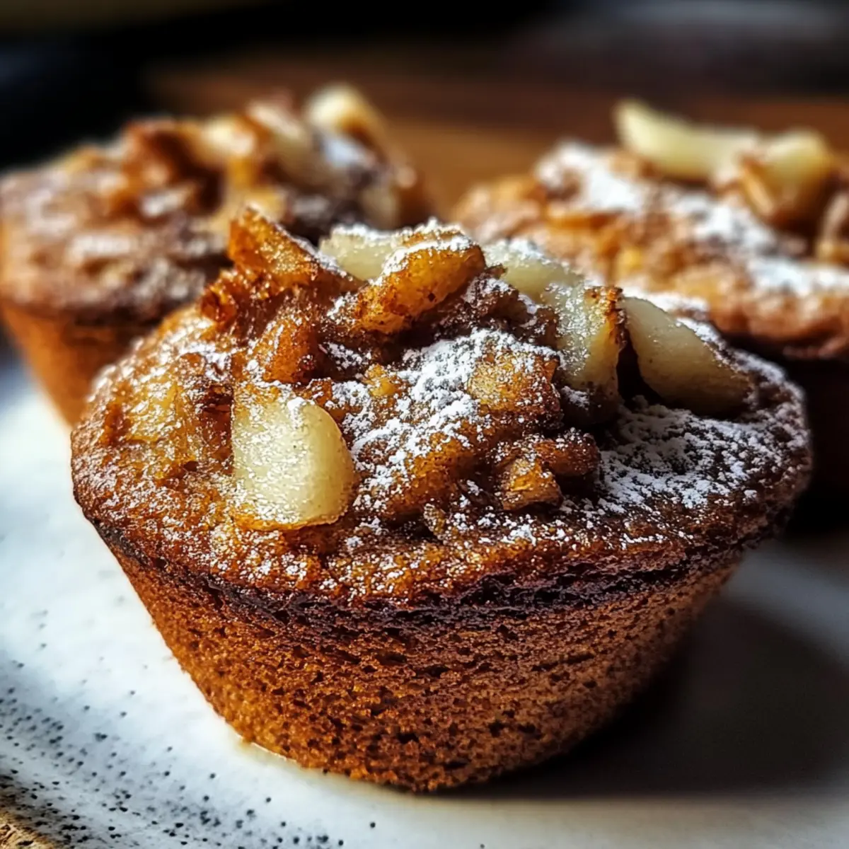 Cozy Gingerbread Coffeecake Muffins