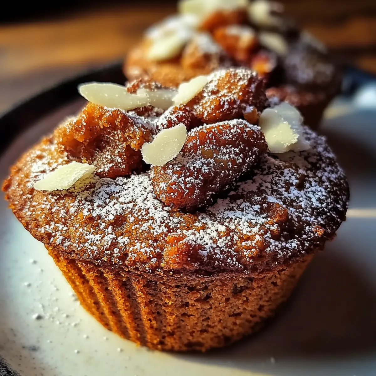 Cozy Gingerbread Coffeecake Muffins
