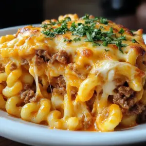 Cozy Mac and Cheese Meatloaf Casserole