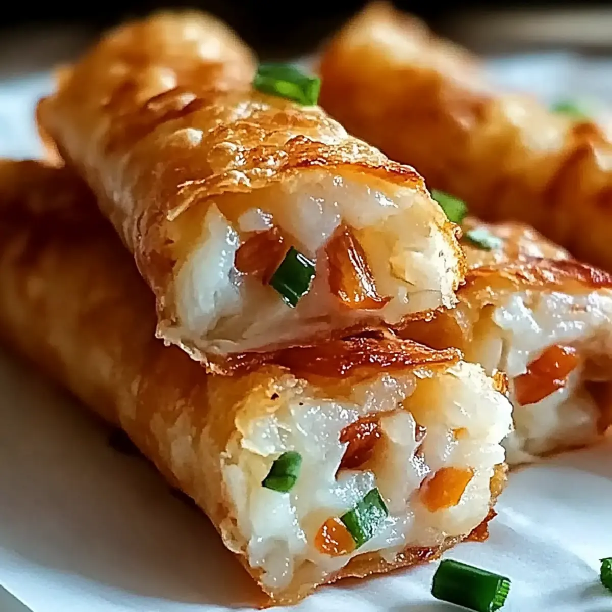 Crab Cake Egg Rolls