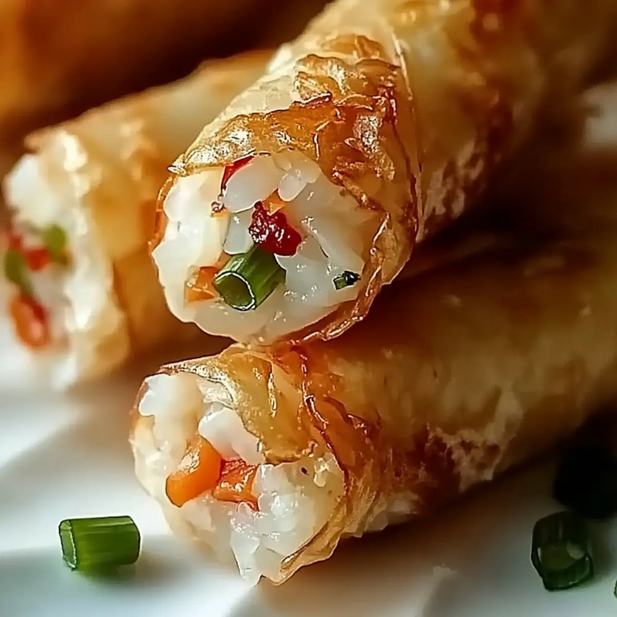 Crab Cake Egg Rolls