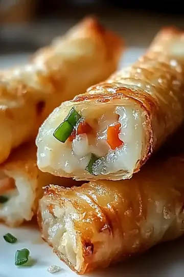Crab Cake Egg Rolls