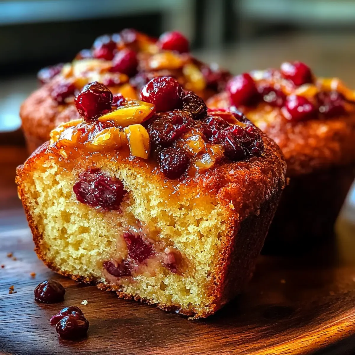 Cranberry Orange Mini Loaves