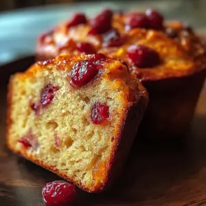 Cranberry Orange Mini Loaves