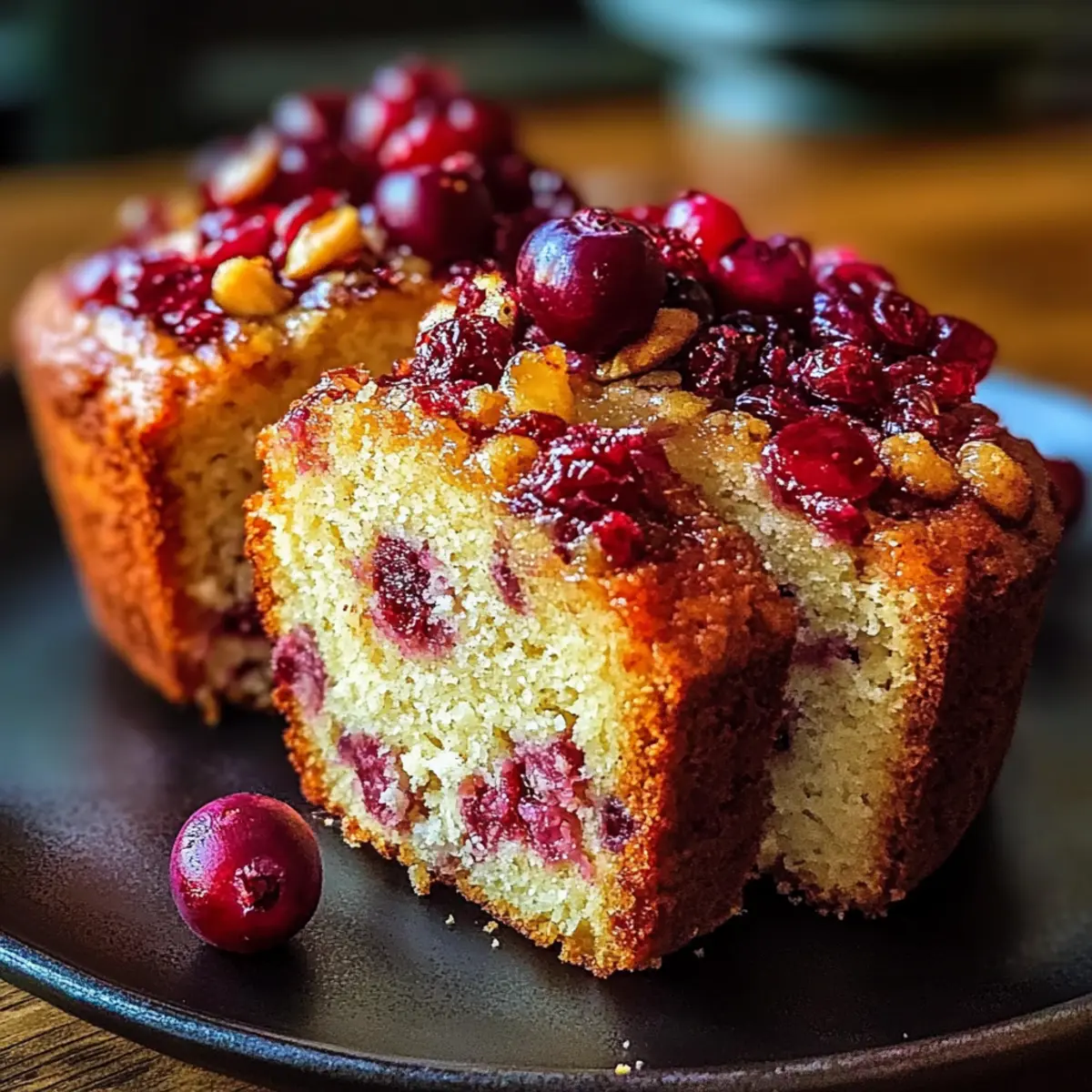 Cranberry Orange Mini Loaves