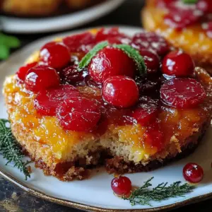 Cranberry Pineapple Upside-Down Cake