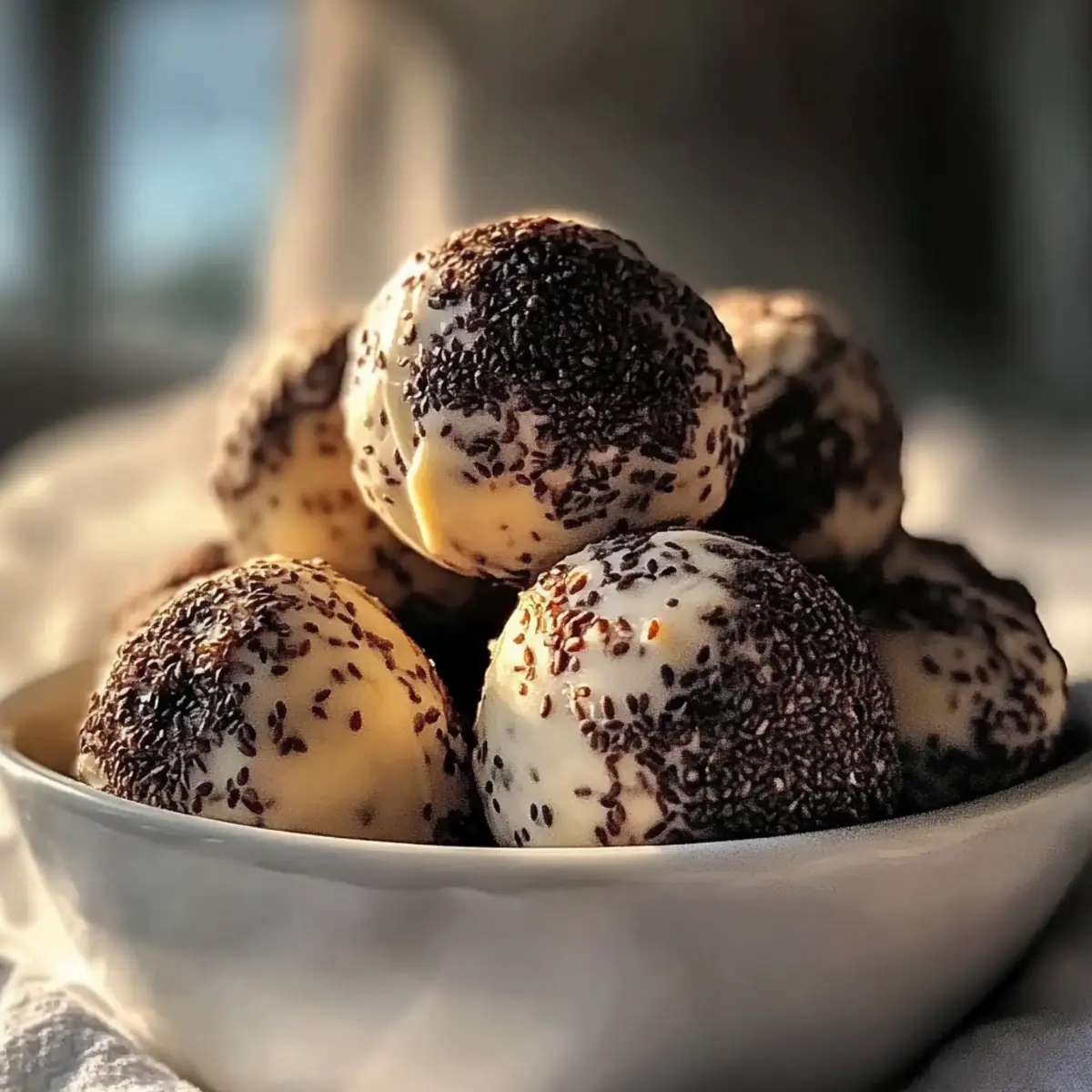 Cream Cheese Oreo Protein Balls
