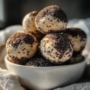 Cream Cheese Oreo Protein Balls