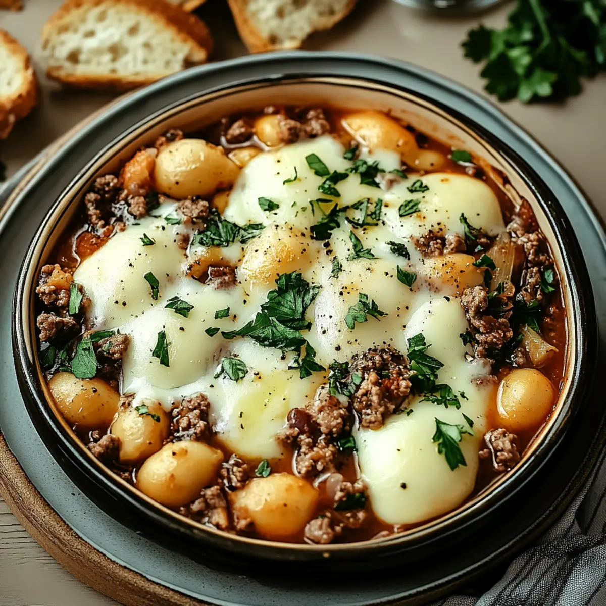 Creamy Beef and Shells