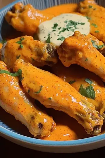 Creamy Buffalo Wings