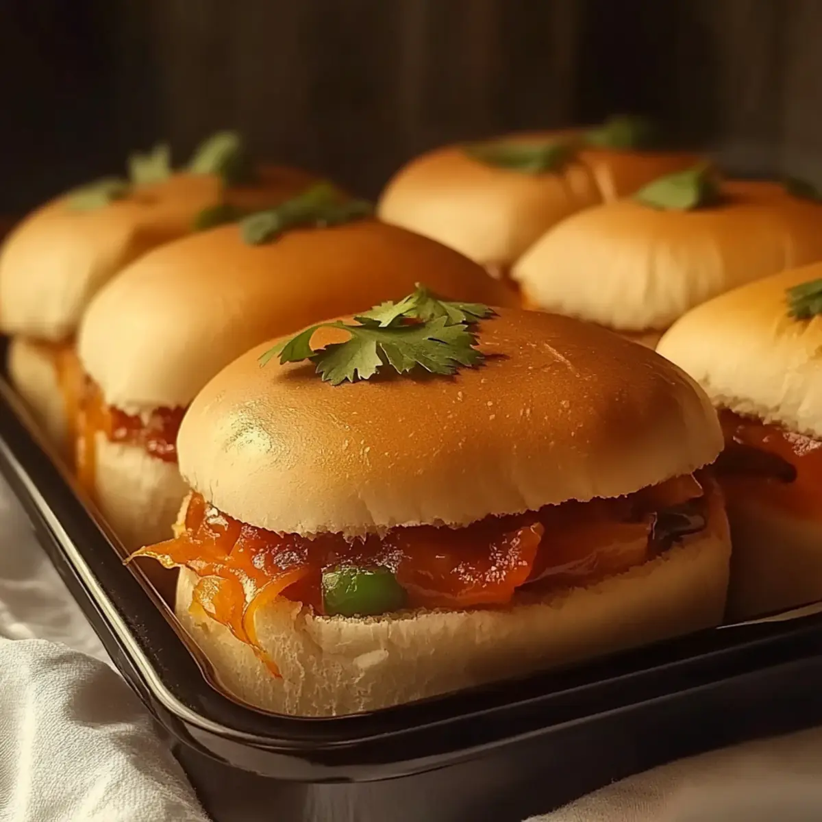 Creamy Chicken Fajita Sliders