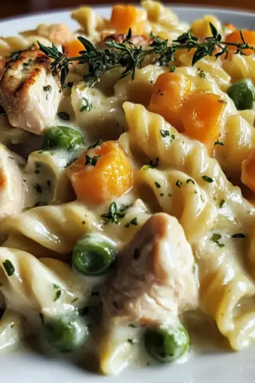 Creamy Chicken Pot Pie Pasta