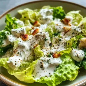 Creamy Greek Yogurt Caesar Dressing