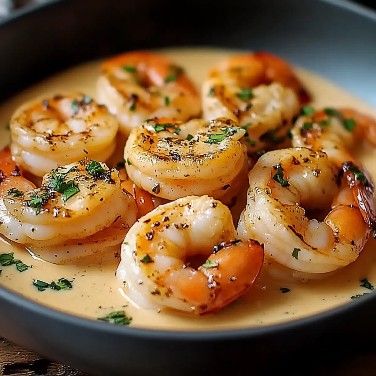 Creamy Shrimp Newburg
