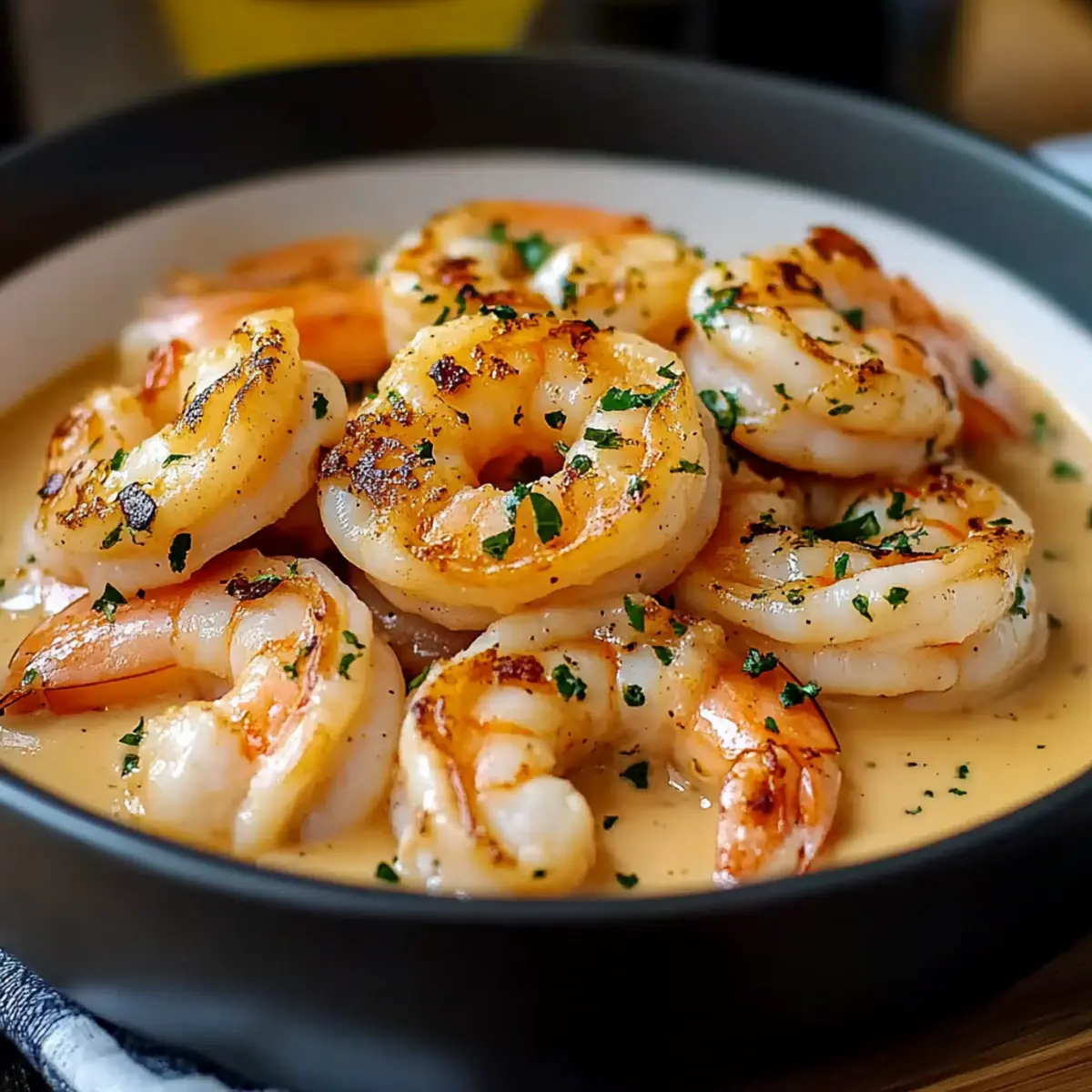 Creamy Shrimp Newburg