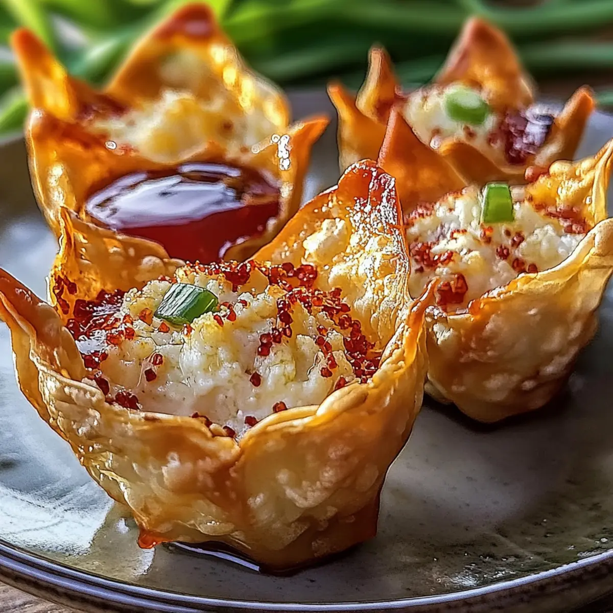 Crispy Crab Rangoon Bombs