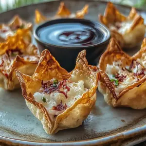 Crispy Crab Rangoon Bombs