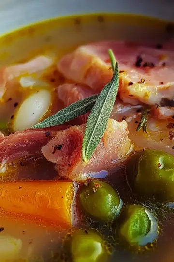 Crockpot Ham and Bean Soup