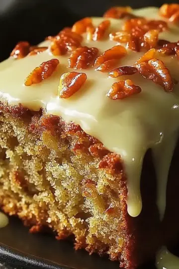 Eggless Carrot Cake Loaf