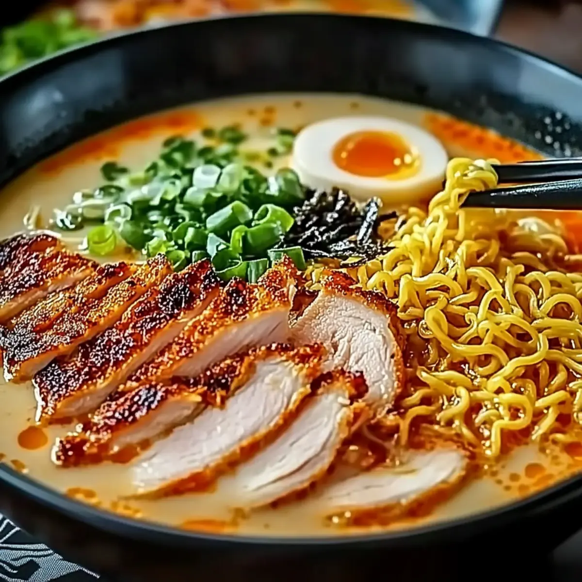 Fiery Chicken Ramen
