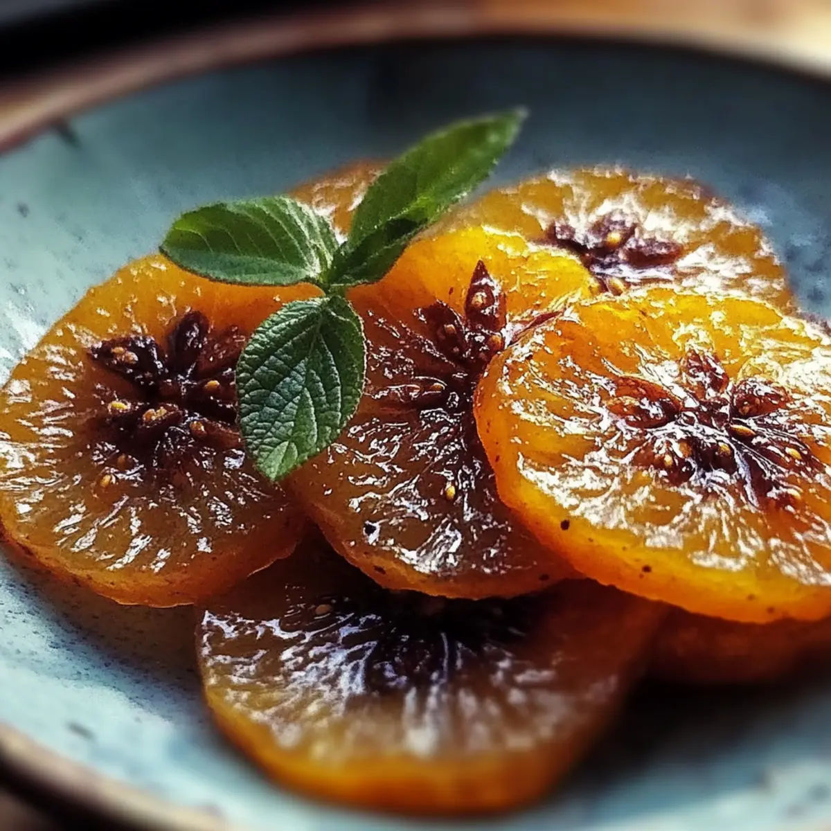 Glazed Candied Oranges