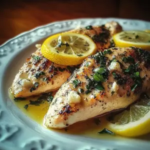 Greek Chicken with Lemon and Feta