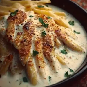 Grilled Chicken Alfredo Pasta