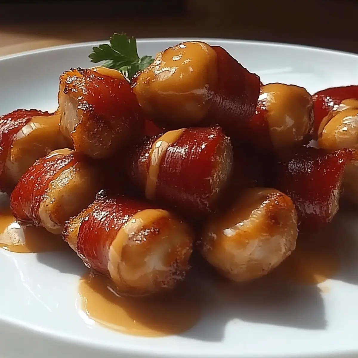 Honey Bacon Chicken Bites
