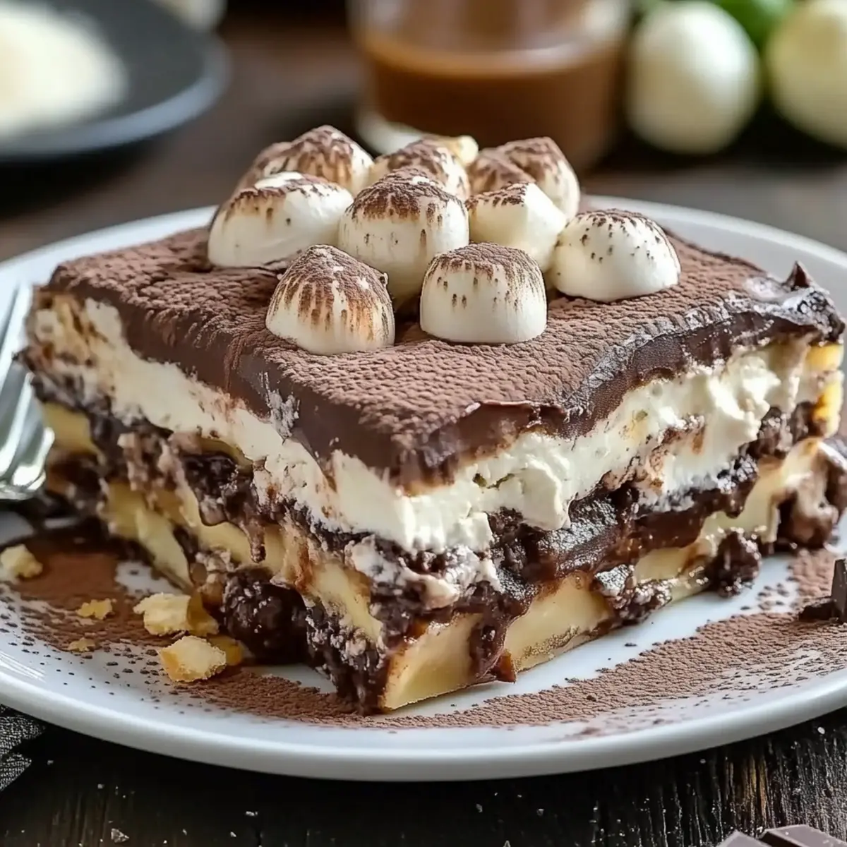 Hot Chocolate Lasagna