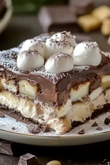 Hot Chocolate Lasagna